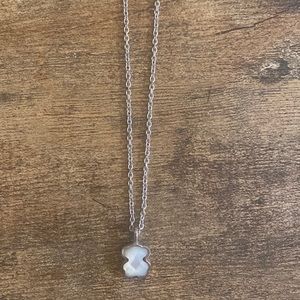 Tous Bear Sterling Silver Pendant with Chain
